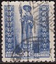 Spain 1943 Jubilee Year 20 CTS Blue Edifil 961. 961 u. Uploaded by susofe